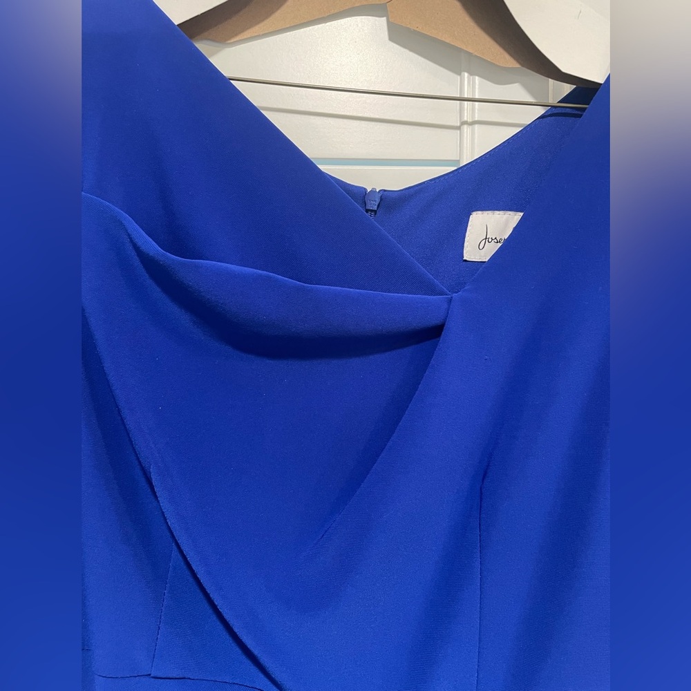 Joseph Ribkoff Royal Blue Long Sleeve Dress cocktail or Easter celebration - Picture 4 of 9